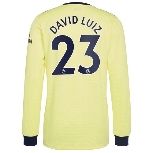 Arsenal Dres David Luiz 23 Gostujući 2021/22 Dugim Rukavima Arsenal Dres David Luiz 23 Gostujući 2021/22 Dugim Rukavima